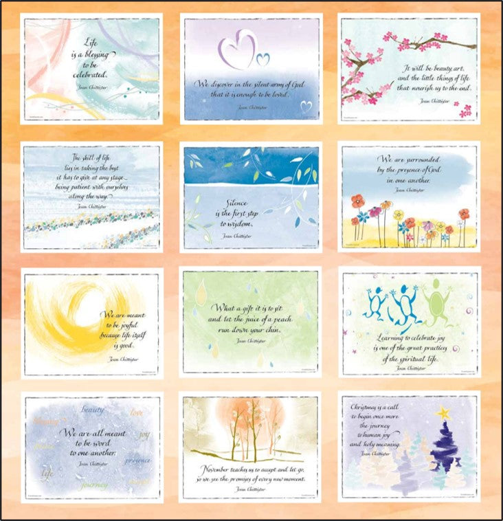 Joan Chittister Calendar Two sizes available Cards By Anne