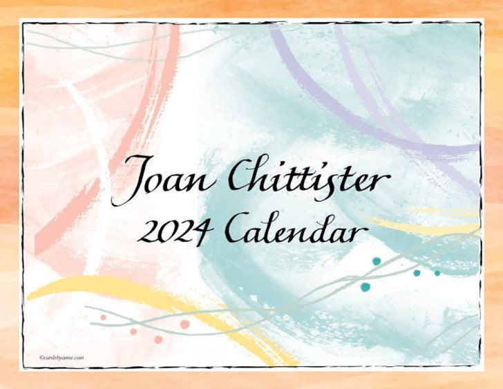 Joan Chittister Calendar Two sizes available Cards By Anne