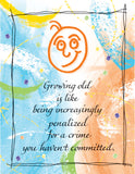 Card ・ Growing Old Humorous (A161)