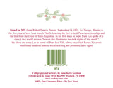 Card 10-Pack・Pope Leo Christmas Peace (H74)