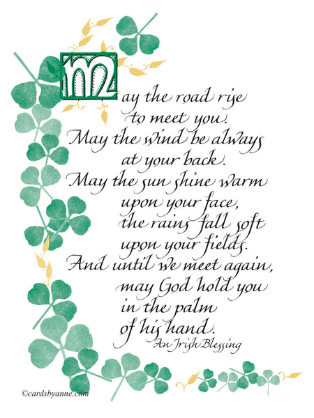 Magnet ・ Irish Blessing (MGC8) – Cards By Anne